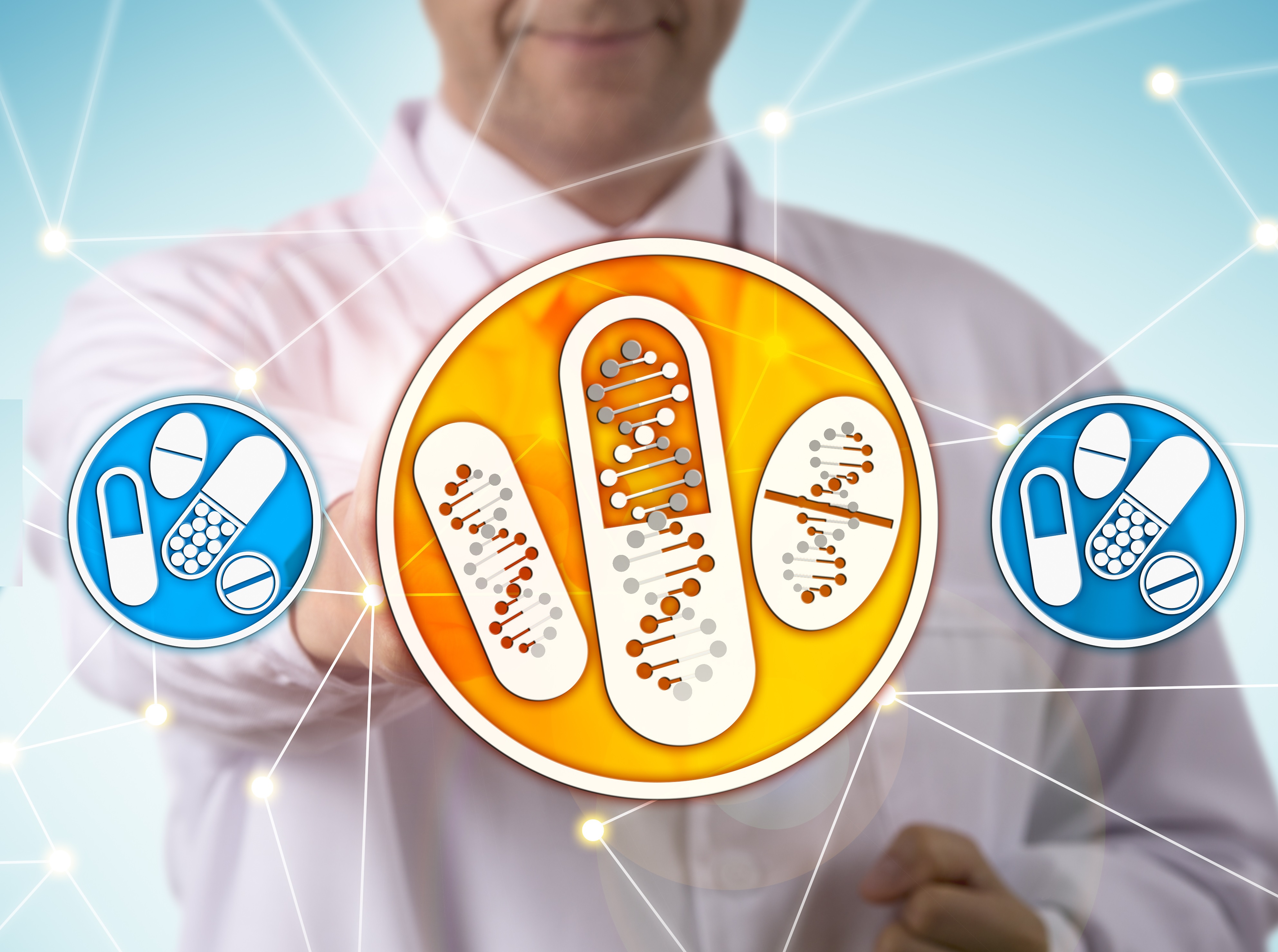 La pharmacogénétique, ou l’étude des mécanismes d'origine génétique pouvant favoriser ou non la réponse aux antidépresseurs, peut-elle permettre d’optimiser le traitement de la dépression chez les jeunes ?  (Visuel Adobe Stock 208441679)