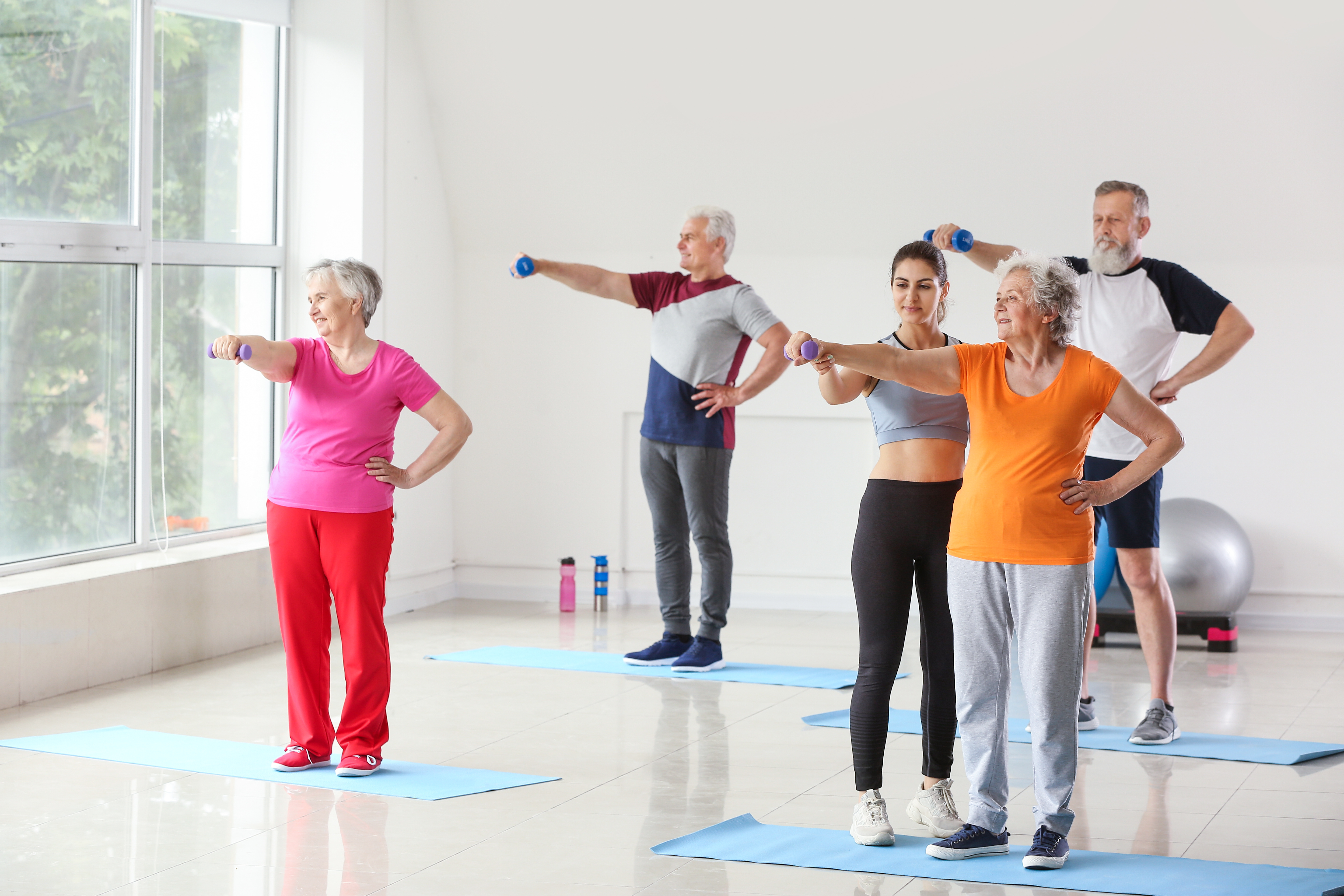 La pratique d’un exercice adapté est bénéfique contre le vieillissement cellulaire à tous âges, y compris en fin de vie (Visuel Adobe Stock 273659147) La pratique d’un exercice adapté est bénéfique contre le vieillissement cellulaire à tous âges, y compris en fin de vie (Visuel Adobe Stock 273659147)