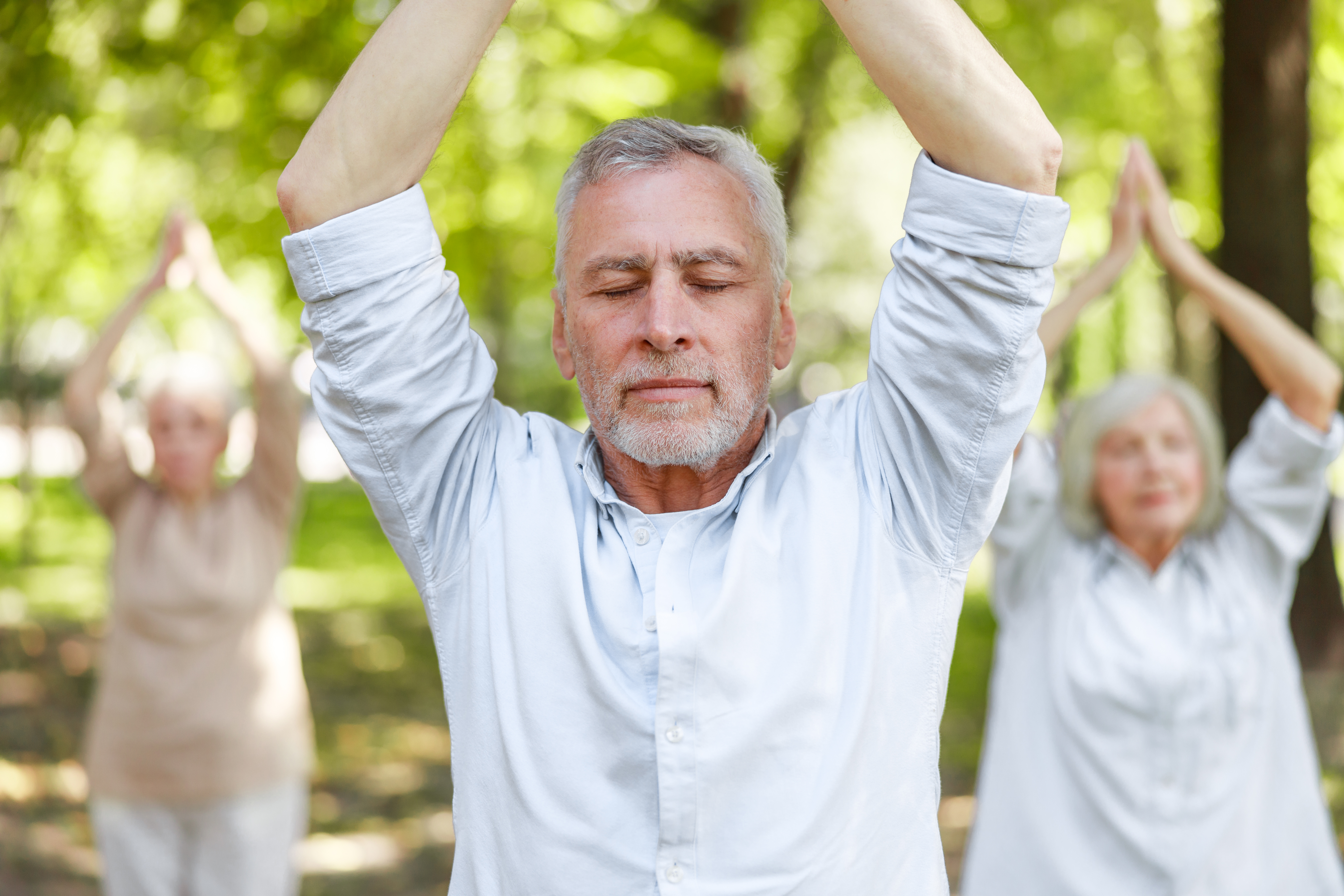 Le tai-chi est confirmé comme une pratique efficace pour soulager la dépression et apaiser l'anxiété chez les survivants d'un accident vasculaire cérébral (AVC), mais pas seulement (Visuel Adobe Stock 291479324)