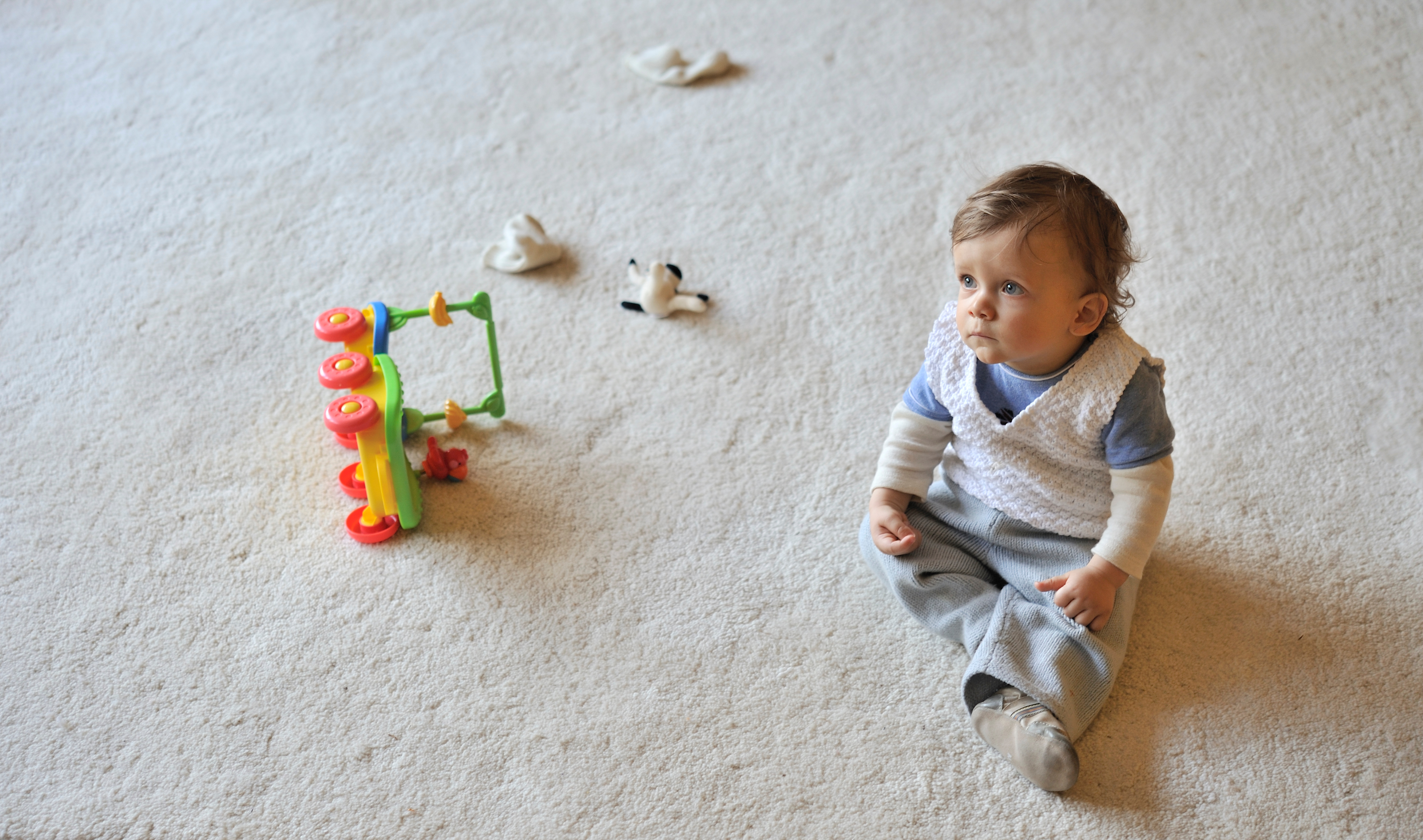 Bien que documentée comme bien plus rare chez les pères, la dépression post-partum peut toucher les hommes aussi (Visuel Adobe Stock 31835589)