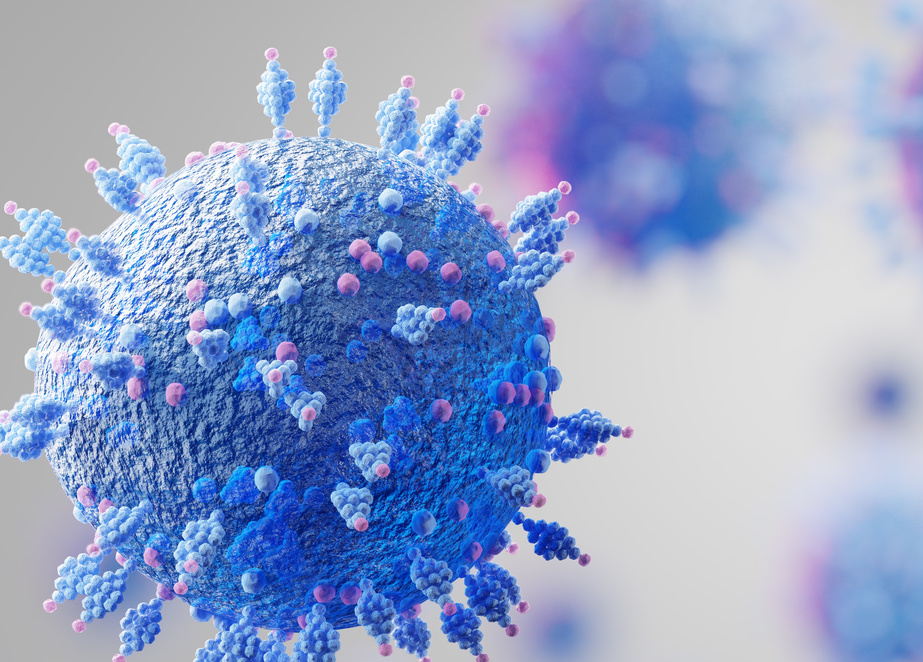 Des nano-bulles (evACE2) contenant la protéine ACE2 pourraient permettre de prévenir les infections à SRAS-CoV-2 (Visuel Adobe Stock 447119260)
