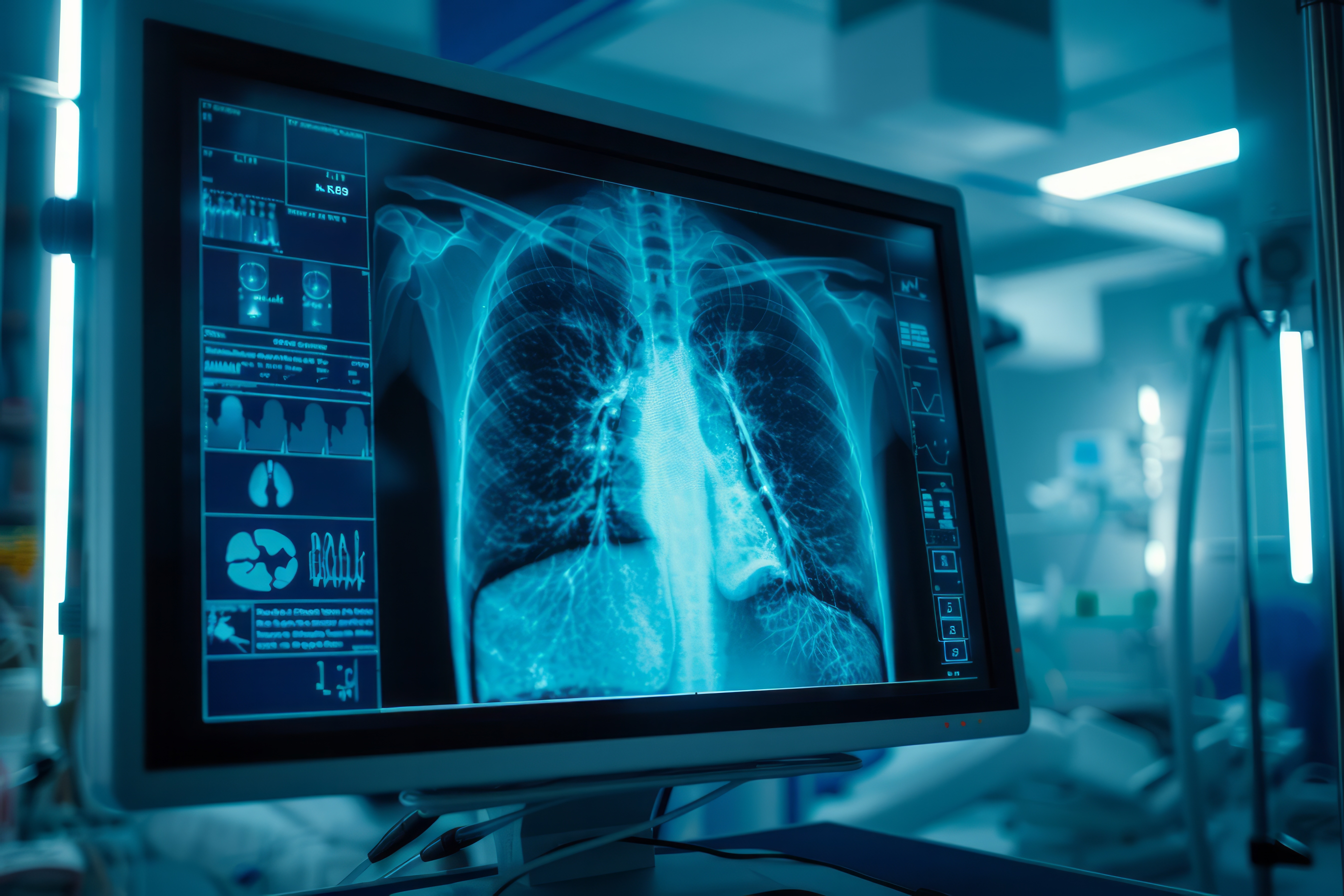 L'&eacute;tude sugg&egrave;re et explore un lien entre le COVID-19 et le risque de cancer du poumon (Visuel Adobe Stock 744515937)