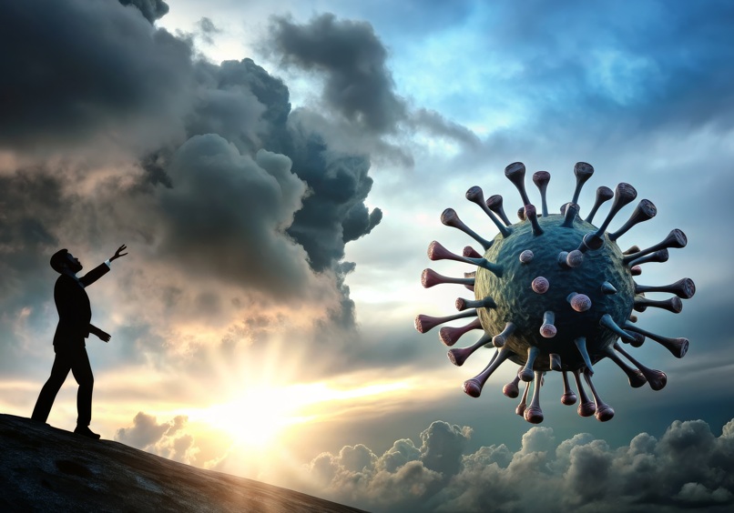 Ushikuvirus, ce virus géant qui vient d’être découvert pourrait avoir joué un rôle déterminant dans l’évolution des cellules complexes (Visuel Adobe Stock 981598983)