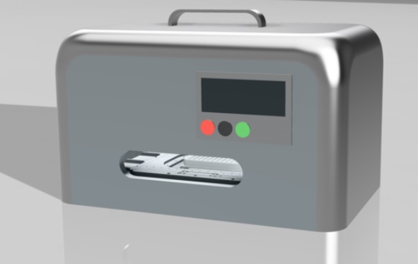 Prototype de matériel de diagnostic de la mucoviscidose (Visuel University of Southampton)