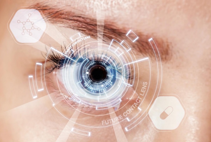 Des lentilles de contact bientôt capables de détecter un cancer, de traiter des maladies et de remplacer un écran numérique, ce sera possible dans un futur relativement proche (Visuel Centre for Ocular Research & Education - CORE)