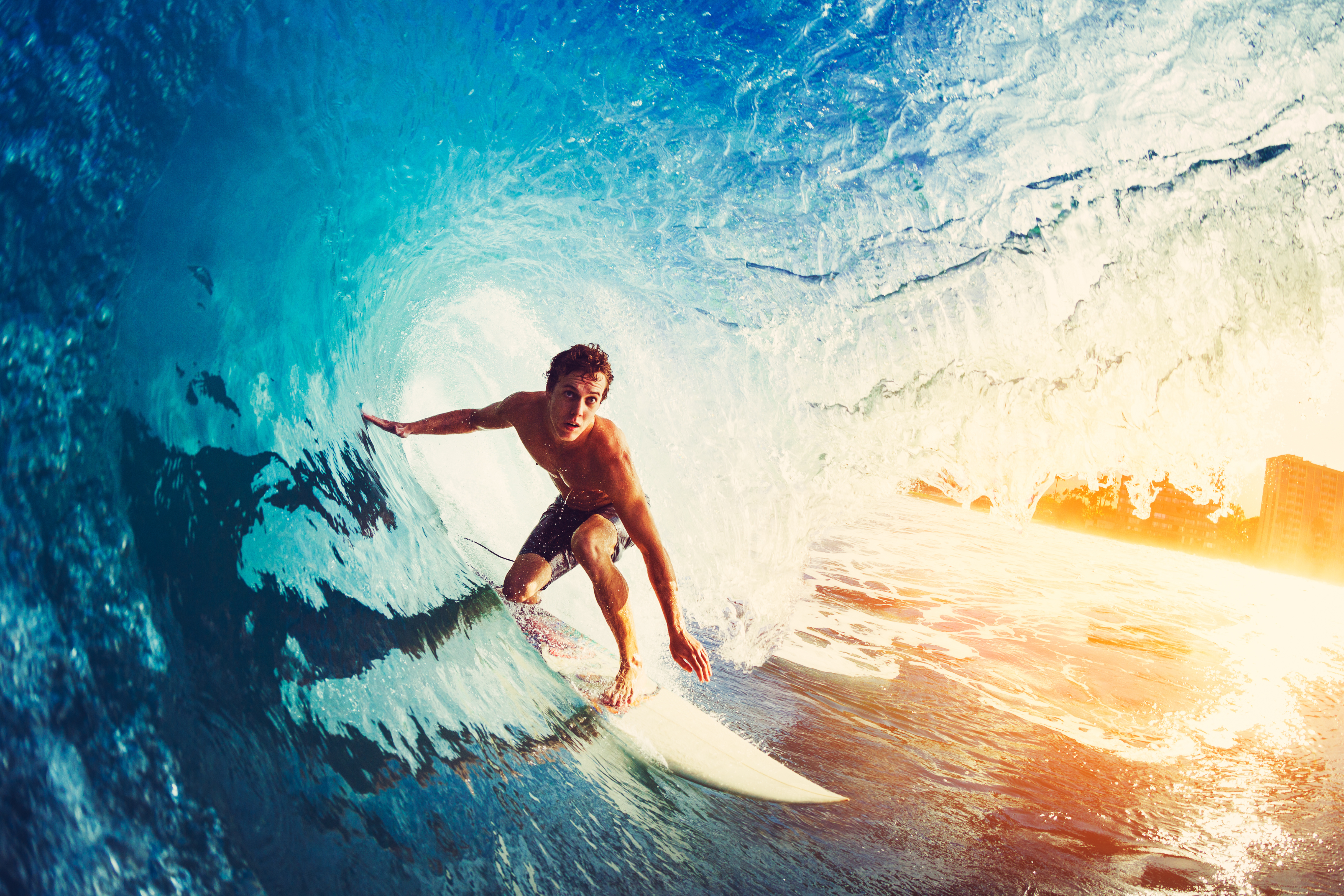 Seulement 17% des blessures de surf nécessitent une intervention chirurgicale Seulement 17% des blessures de surf nécessitent une intervention chirurgicale