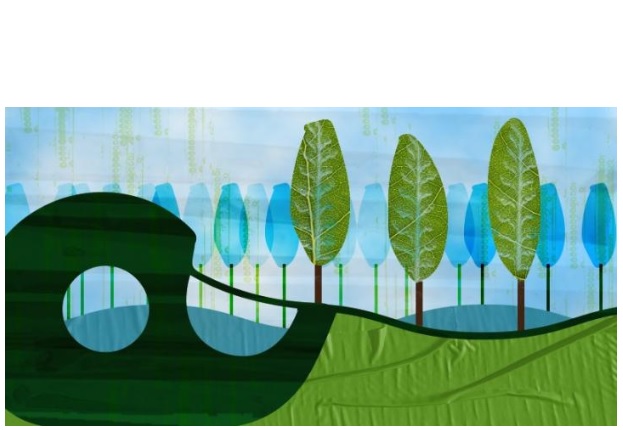 Habituellement les bandes adhésives en particulier celles qui équipent les dispositifs de pansement, sont fabriquées à partir de composés dérivés du pétrole