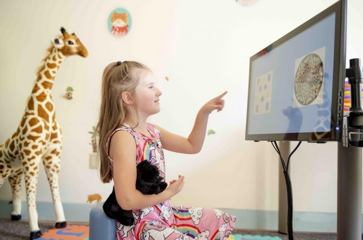 Les chercheurs ont mesuré l'activité cérébrale de 104 jeunes enfants, âgés de 3 à 10 ans dont 55 filles durant une "tâche" mathématique. Les chercheurs ont mesuré l'activité cérébrale de 104 jeunes enfants, âgés de 3 à 10 ans dont 55 filles durant une "tâche" mathématique.