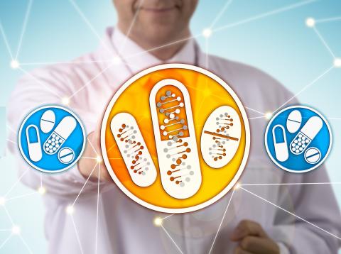 La pharmacogénétique, ou l’étude des mécanismes d'origine génétique pouvant favoriser ou non la réponse aux antidépresseurs, peut-elle permettre d’optimiser le traitement de la dépression chez les jeunes ? (Visuel Adobe Stock 208441679) La pharmacogénétique, ou l’étude des mécanismes d'origine génétique pouvant favoriser ou non la réponse aux antidépresseurs, peut-elle permettre d’optimiser le traitement de la dépression chez les jeunes ? (Visuel Adobe Stock 208441679)