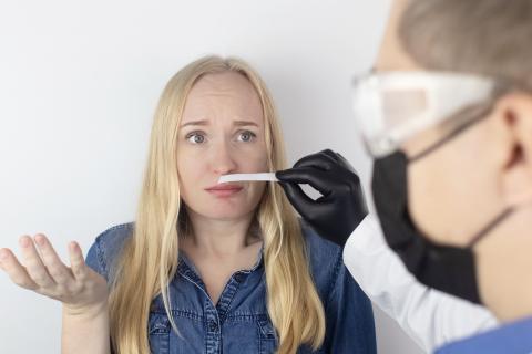 L'anosmie est un symptôme caractéristique du COVID-19 et en particulier de ses formes longues (Visuel Adobe Stock 462812968) L'anosmie est un symptôme caractéristique du COVID-19 et en particulier de ses formes longues (Visuel Adobe Stock 462812968)