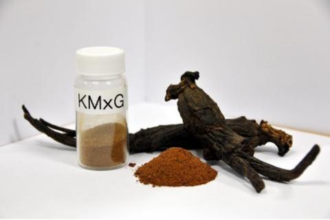 Ginseng rouge KMxG fabriqué par traitement micro-ondes (Visuel Korea Institute of Science and Technology- KIST) Ginseng rouge KMxG fabriqué par traitement micro-ondes (Visuel Korea Institute of Science and Technology- KIST)