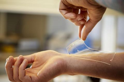 Ce nouveau matériau qui tue les bactéries et permet de prévenir les infections des plaies (Visuel Anna-Lena Lundqvist/Chalmers) Ce nouveau matériau qui tue les bactéries et permet de prévenir les infections des plaies (Visuel Anna-Lena Lundqvist/Chalmers)