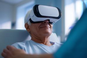 Les outils de réalité virtuelle sont confirmés comme efficaces à aider les patients survivants d'un AVC à retrouver de la mobilité (Visuel Adobe Stock 1523563266).