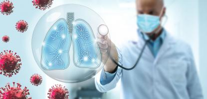 C'est une découverte importante sur les séquelles pulmonaires après l’infection COVID-19 (Visuel Adobe Stock 334785499)
