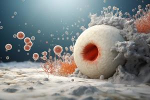 Cette équipe de biologistes de l’Université de Cincinnati, décrit, pour la première fois et par le menu, comment les globules blancs, qui constituent la principale ligne de défense du système immunitaire, s’y prennent pour lutter contre l’infection bactérienne (Visuel Adobe Stock 721079359)