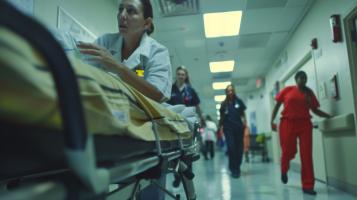 Une forme d’intelligence artificielle (IA), l’apprentissage automatique pourrait permettre de réduire les hospitalisations de près de 30 % pendant une pandémie (Visuel Adobe Stock 756879433)