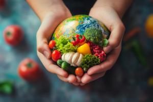 Ici, c’est un type de régime végétarien, le « régime planétaire EAT-Lancet » qui permet une réduction importante du risque de maladie rénale chronique (Visuel Adobe Stock 922888508). Ici, c’est un type de régime végétarien, le « régime planétaire EAT-Lancet » qui permet une réduction importante du risque de maladie rénale chronique (Visuel Adobe Stock 922888508).