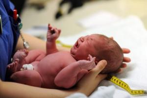 Le microbiome du bébé, qui commence à se former dès la naissance, le protège contre les infections virales infantiles (Fotolia 103193253)
