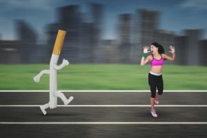 La pratique de l'exercice permet de s'arrêter plus facilement de fumer