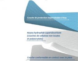 ConvaMaxTM, pansement hydrocellulaire superabsorbant indiqué pour la prise en charge des plaies aiguës et chroniques modérément à très exsudatives (Visuel ConvaTec)