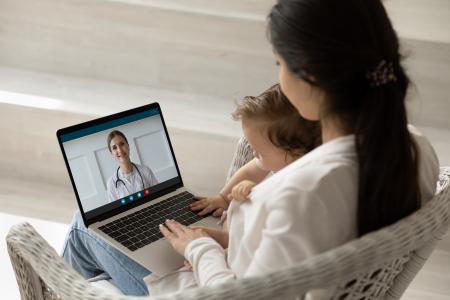 La télésanté pourrait être une bonne option pour les femmes souffrant d'incontinence, en particulier pour les femmes qui viennent d’accoucher (Visuel Adobe Stock 466281527) La télésanté pourrait être une bonne option pour les femmes souffrant d'incontinence, en particulier pour les femmes qui viennent d’accoucher (Visuel Adobe Stock 466281527)