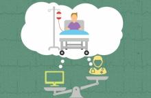 Il y a quelque chose dans l'expérience du médecin, dans ses années de formation et de pratique qui lui permet de savoir dans une prise en compte plus globale et au-delà d’une liste des symptômes, quel est l’état de santé de son patient Il y a quelque chose dans l'expérience du médecin, dans ses années de formation et de pratique qui lui permet de savoir dans une prise en compte plus globale et au-delà d’une liste des symptômes, quel est l’état de santé de son patient